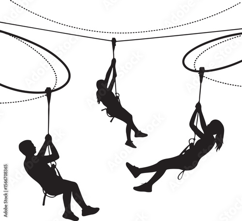 Mountain Rappelling Adventure Silhouette Vector

Rock Climber Abseiling SVG Design

Extreme Rappelling Clipart for Outdoor Lovers

Cliff Descent Adventure Sport Silhouette

Mountain Climber with Rope 