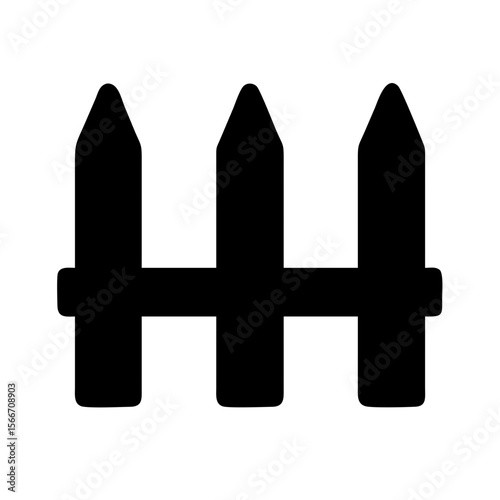 fence-spikes-black-color-solid-color-fill-icon