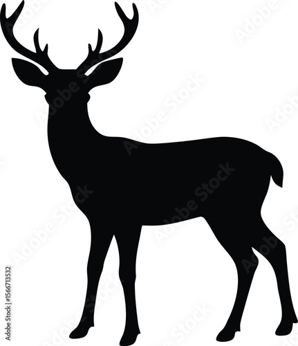 deer vector icon