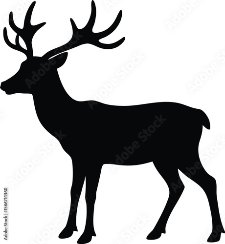reindeer vector icon