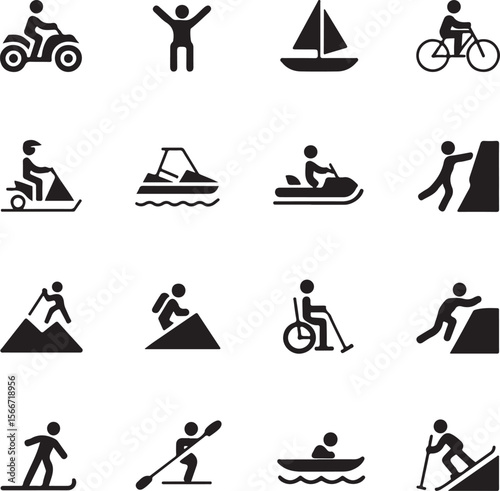 Mountain Rappelling Adventure Silhouette Vector

Rock Climber Abseiling SVG Design

Extreme Rappelling Clipart for Outdoor Lovers

Cliff Descent Adventure Sport Silhouette

Mountain Climber with Rope 