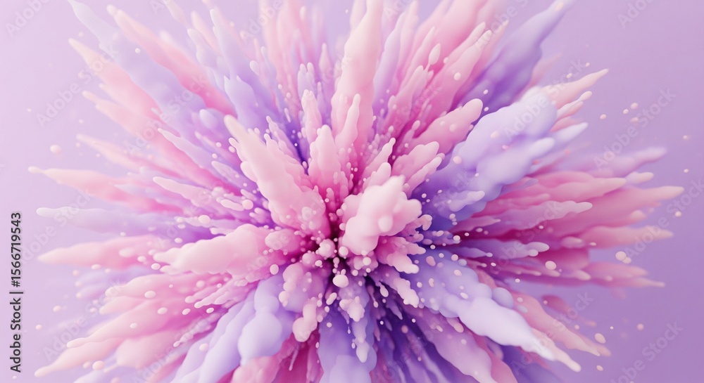Obraz premium Soft Gradient Wave Background - Abstract Fluid Texture