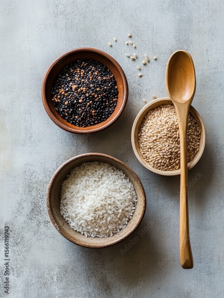 pixel perfect picture of bowl with rice and grains assortment high angle pixel perfect picture of bowl with rice and grains assortment high angle