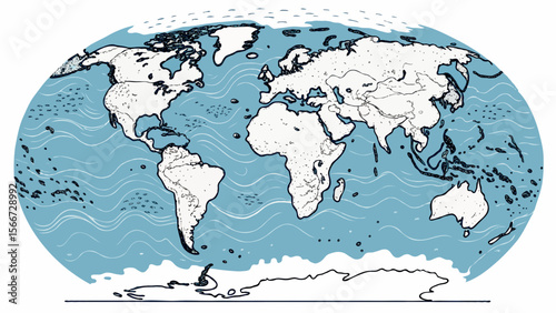 earth globe vector