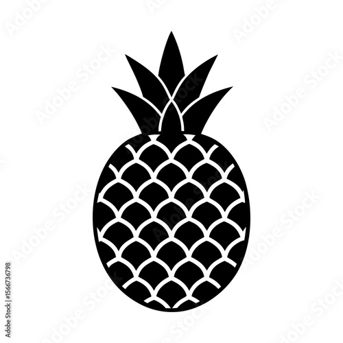 pineapple vector illustration