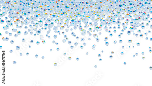Abstract Colorful Background with Stars and Paint Splash Elements
