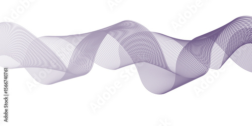 Abstract modern background with grey wavy lines and particles.Abstract grey wavy lines Digital frequency track equalizer background.modern frequency sound wave lines and twisted curve lines background