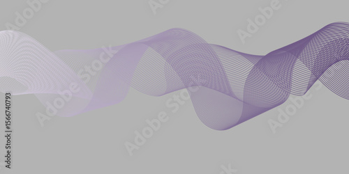 Abstract modern background with pink wavy lines and particles.Abstract pink wavy lines Digital frequency track equalizer background.modern frequency sound wave lines and twisted curve lines background