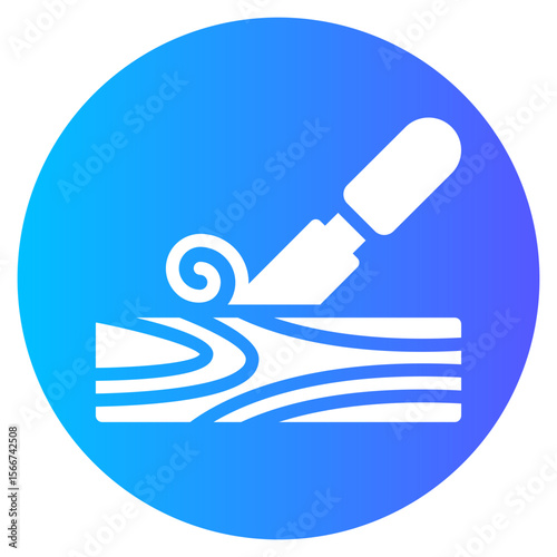 carving gradient icon