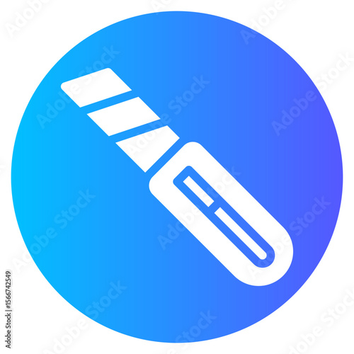 cutter gradient icon