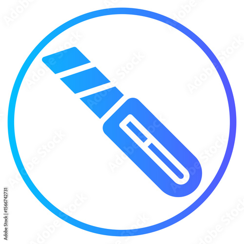 cutter gradient icon
