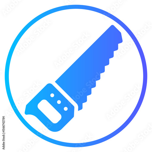 saw gradient icon