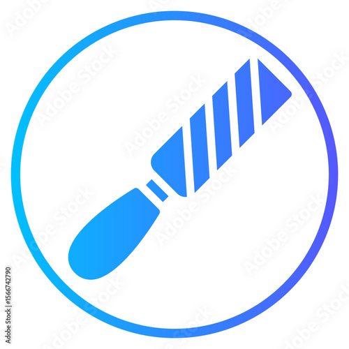 rasp gradient icon