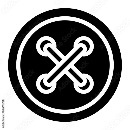 button glyph icon