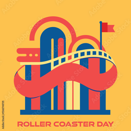 Grand Roller Coaster Day Festive Celebration