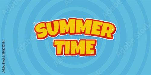 Editable 3D cartoon text effect with "Summer Camp" theme in vibrant and playful style. Perfect for kids event banners, outdoor posters, fun flyers, school holiday designs, and premium templates.