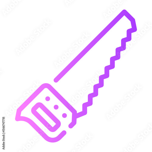 saw gradient icon