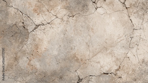 Detailed texture of a weathered white wall with cracks and imperfections, closeup study of surface decay