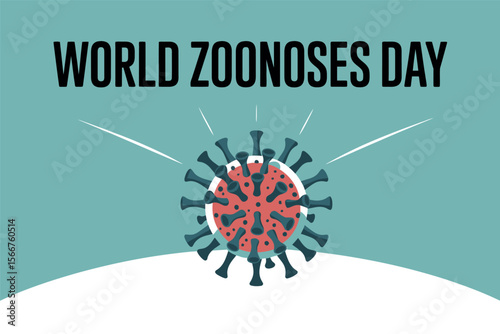 World Zoonoses Day Virus Awareness Health Protection Graphic