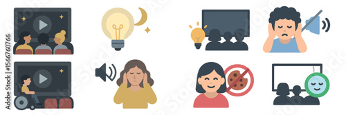 Understanding diverse audience needs in digital content consumption and presentation settings during various activities