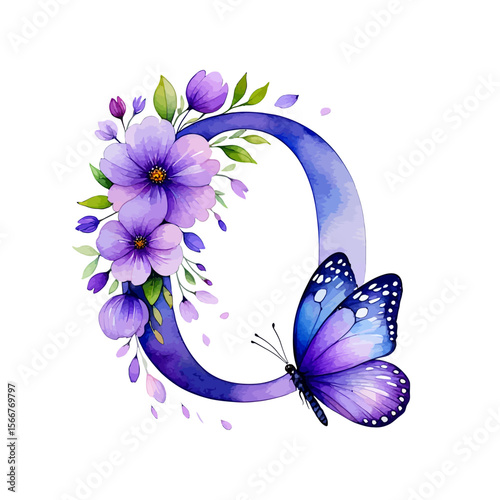 Elegant Watercolor Painting of Daisies in a Glass Vase