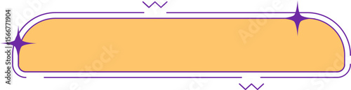 Free Download Yellow and Purple Sticker Label - GFXLoad