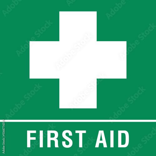 first aid sign