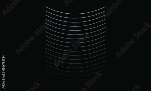 abstract curved lines, geometric line art, minimalist abstract background, wave pattern background, parametric curves
