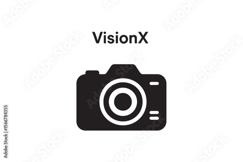 digital camera on a white background