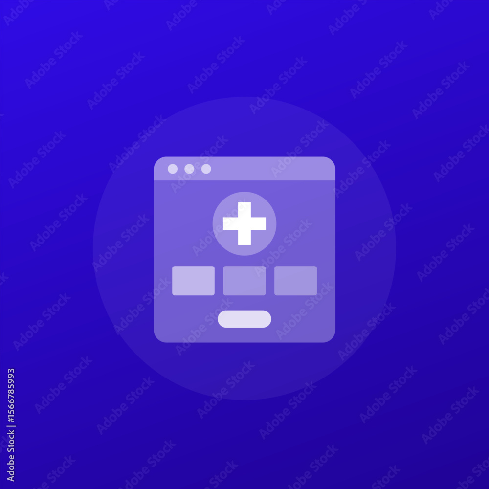 online medical help icon, healthcare and telemedicine, transparent design online medical help icon, healthcare and telemedicine, transparent design
