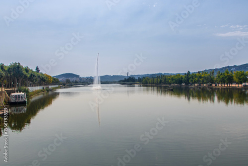 The river Mondego at Coimbra