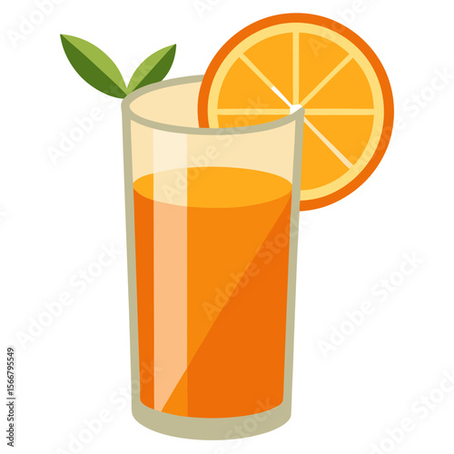 glass of orange juice
