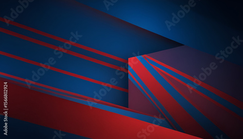 abstract background with red lines
