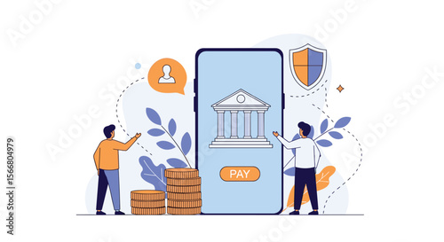 Digital banking technology for secure financial transactions and convenient access to services and accounts online