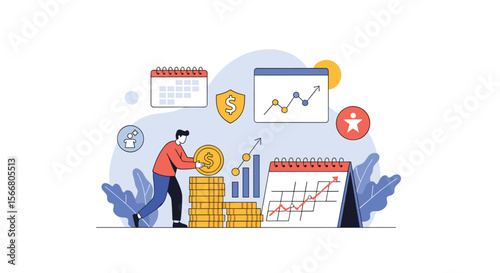 Financial planning and investment growth strategy for future prosperity and wealth accumulation success