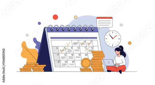 Organizing your time efficiently tracking daily tasks progress and achieving financial goals with smart planning strategies