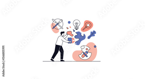Concept development and creative ideation for innovative project solutions and strategic business growth initiatives