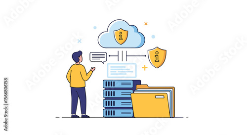 Secure cloud data storage solutions enhancing business protection and digital asset management safely