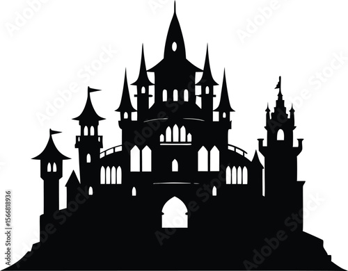 Victorian Castle Procreate Vector