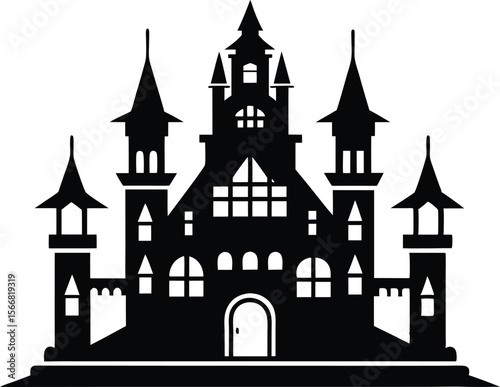Victorian Castle Procreate Vector