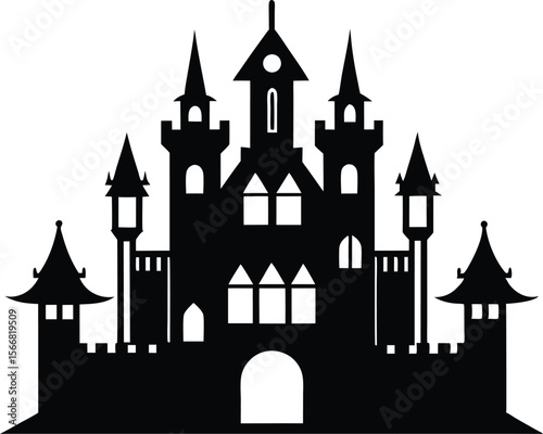 Victorian Castle Procreate Vector