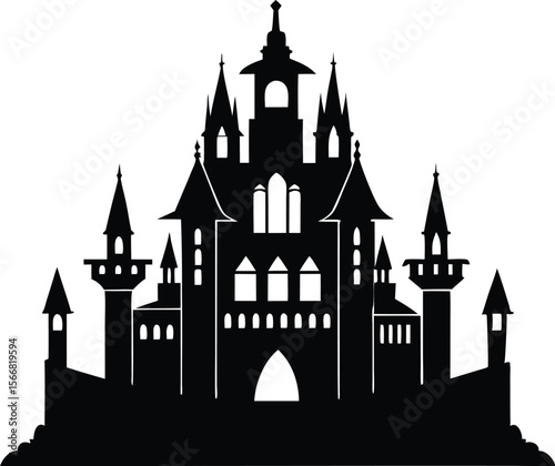 Victorian Castle Procreate Vector