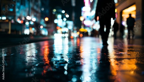 Wallpaper Mural Night City Street Walk Torontodigital.ca