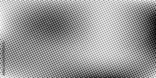 Set of halftone dots gradient pattern texture isolated on white background. Straight dotted spots using halftone circle dot raster texture. Vector blot half tone collection.