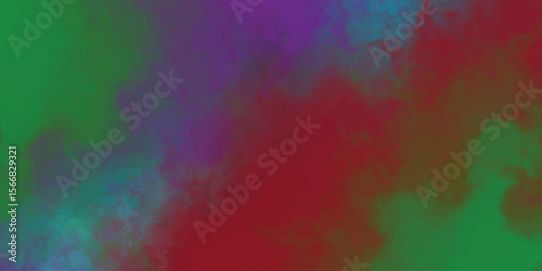 A colorful gradient effect displaying a blend of artistic hues featuring green purple and red tones for creative visual design and digital media applications