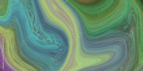 Abstract swirls of color creating a flowing painterly effect with gradients and textural lines for a modern decorative design