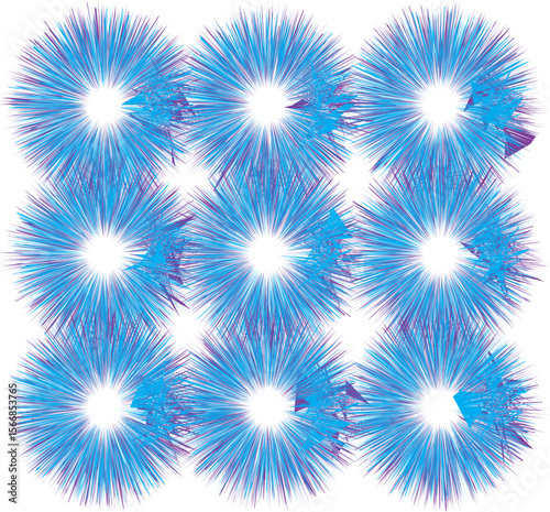 Tie dye american flag background and blue tie dye pattern 3