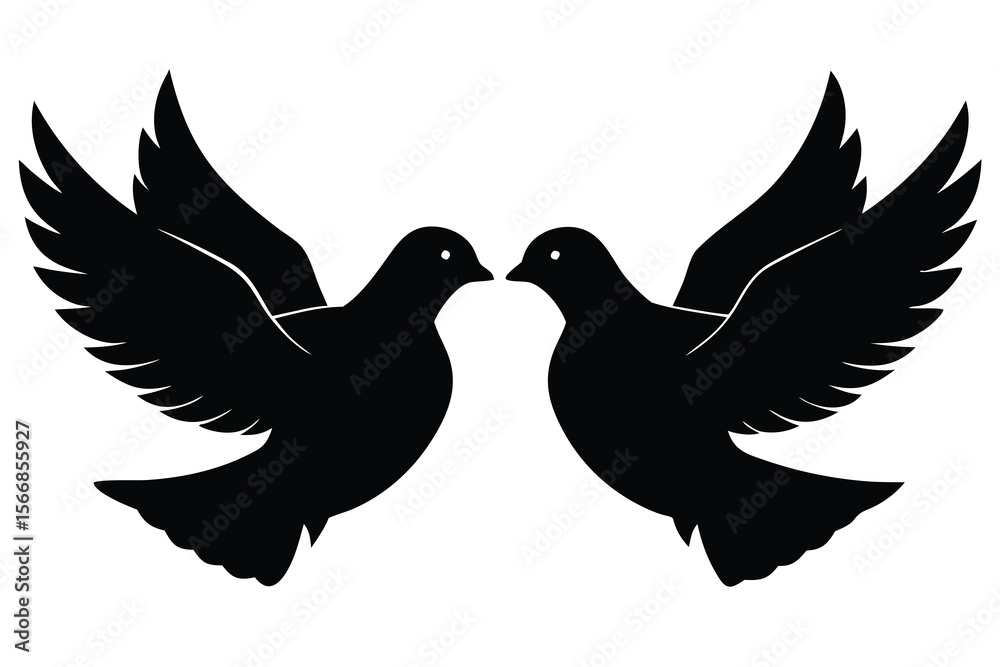 dove silhouettes.eps dove silhouettes.eps