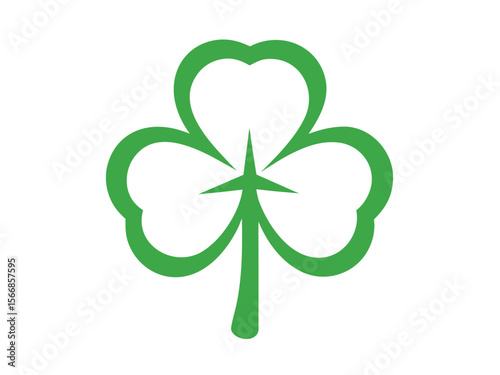 shamrock vector icon.eps