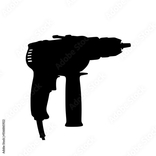 Corded Electric Drill Power Tool for Home Improvement and DIY Projects